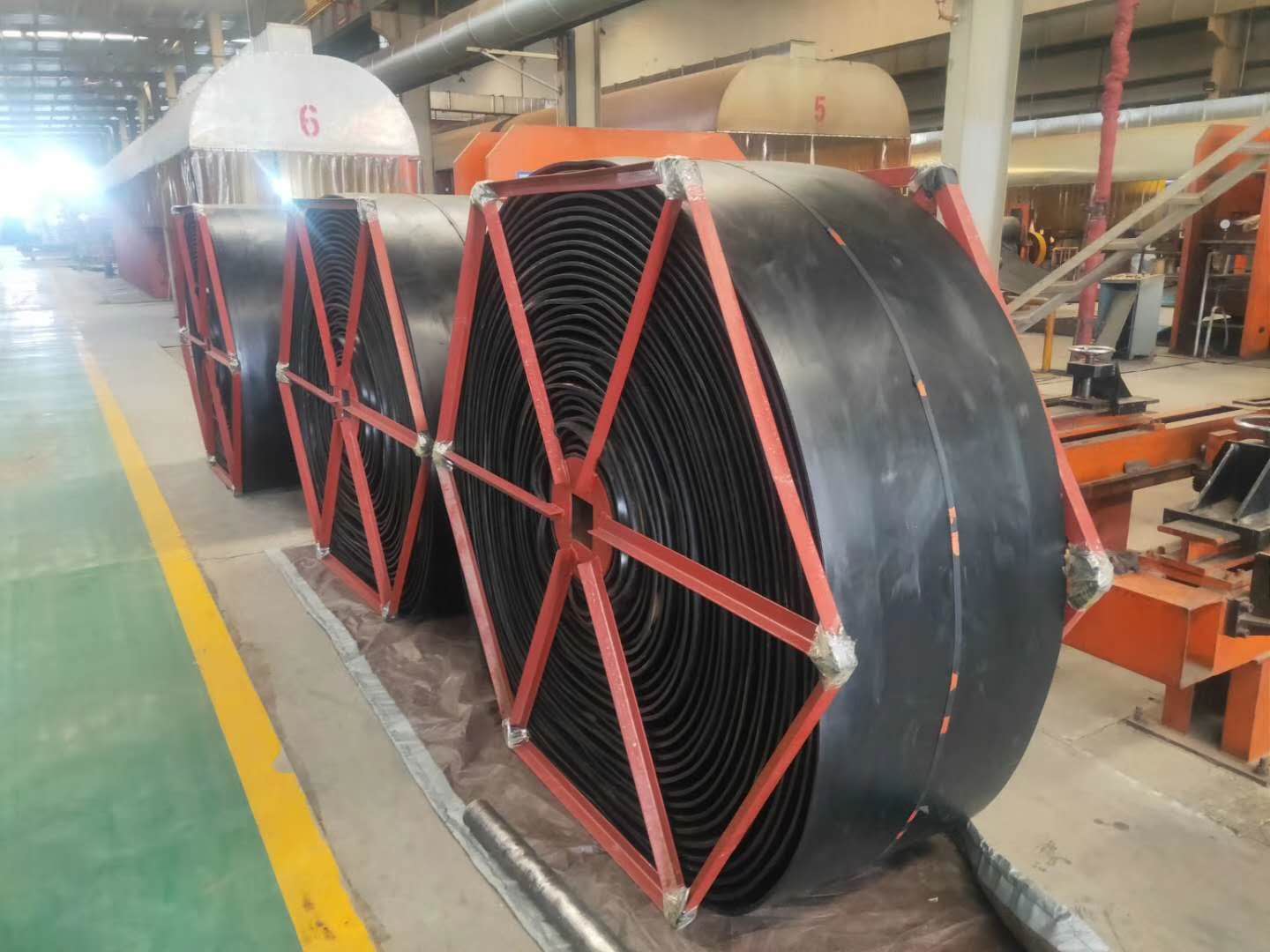 <b>耐熱輸送帶適應範圍</b>